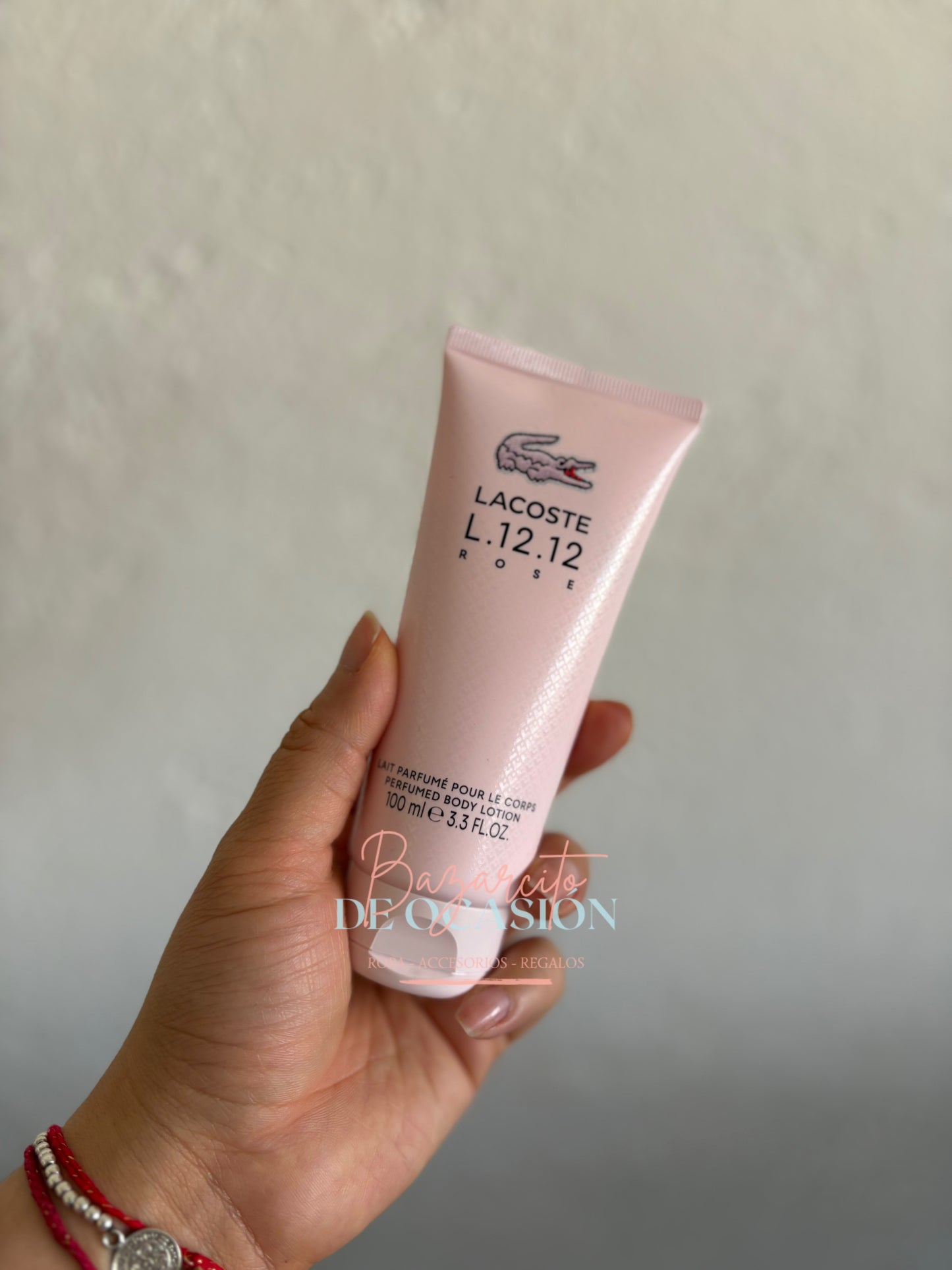 Crema para cuerpo Lacoste Rose nueva