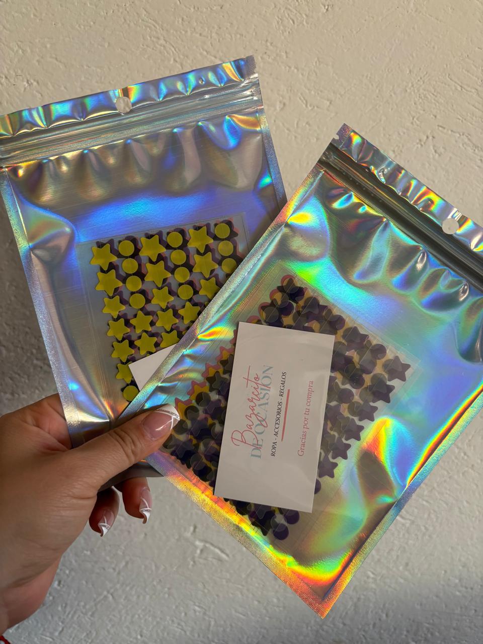 Parchecitos para brotes nuevos