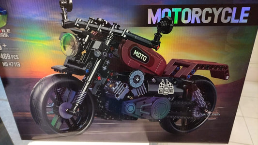 Motocicleta para armar