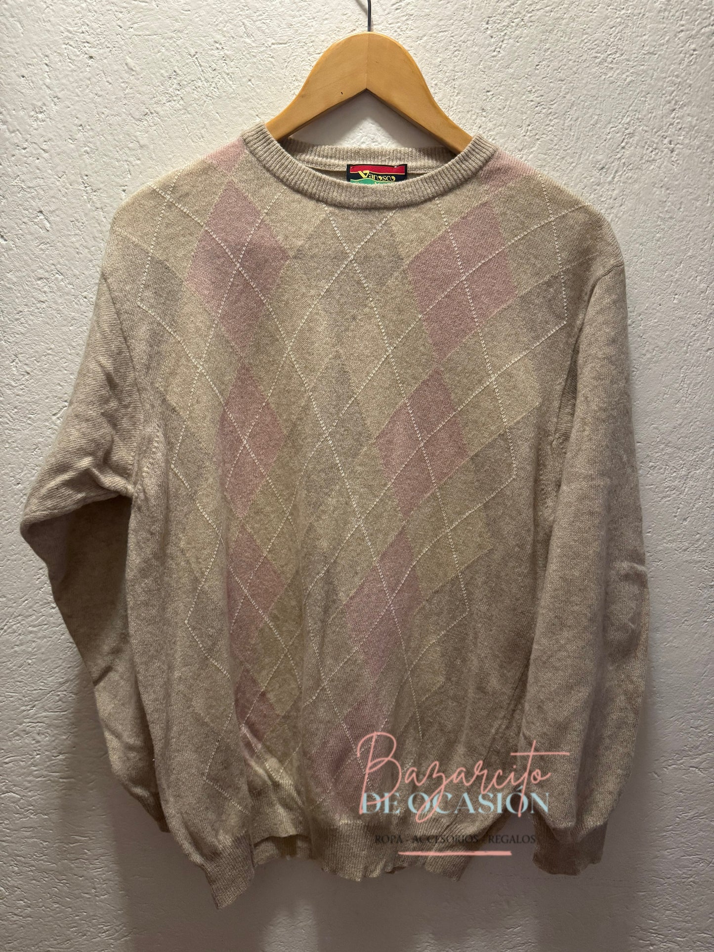 Suéter Talla M amplio